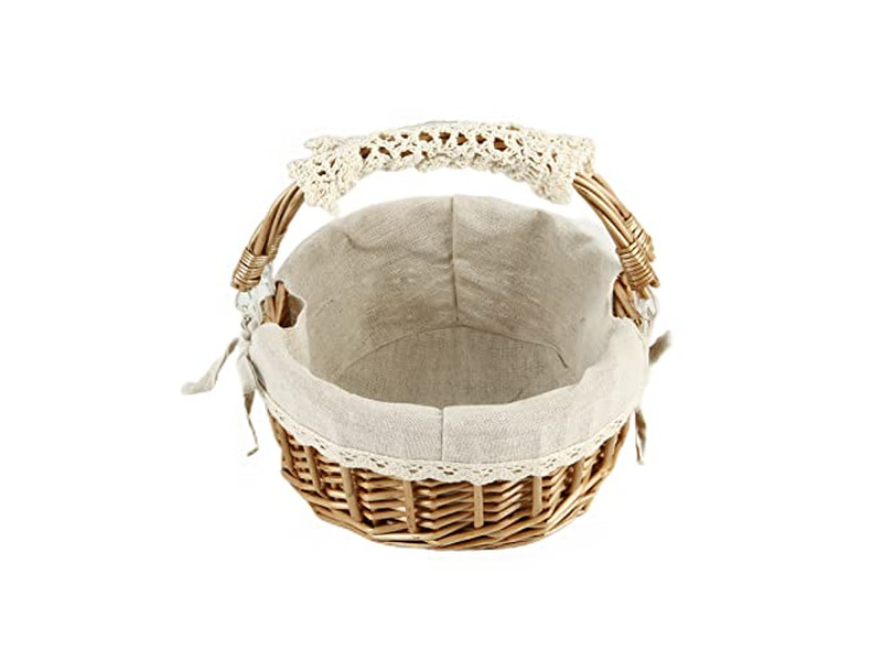 Cesta de Piquenique com Mesa Portátil Suporte de Couro para Pão Sem MOQ a Melhor