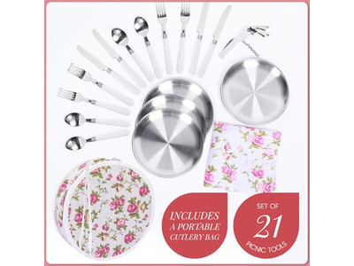 Cesta de Piquenique de Bambu com Mesa Mini Rede Cestas para Artesanato Adoráveis