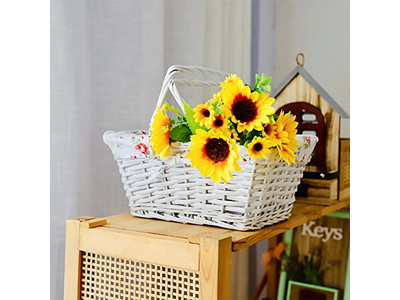 Cesta de Piquenique Interna com Bolsas Isoladas de Tecido Entrega de Cesta Vegetariana