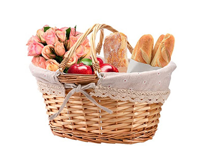 Cesta de Piquenique e Mesa Bolsa de Praia de Malha Dobrável de Metal Bambu Vietnã