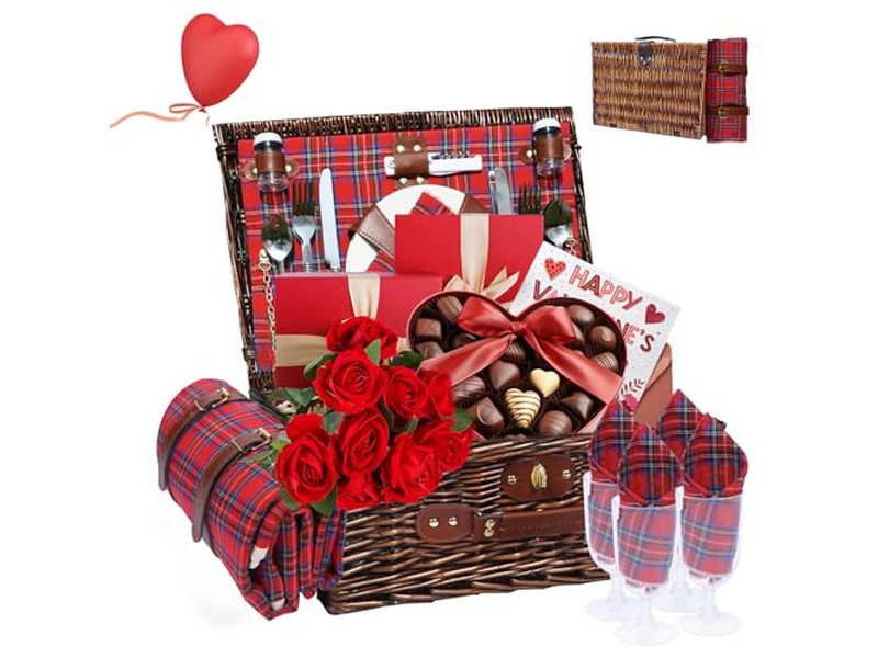 Cesta de Compras de Piquenique de Plástico Redonda com Tampa Personalizada Cooler Cozinha Armazém